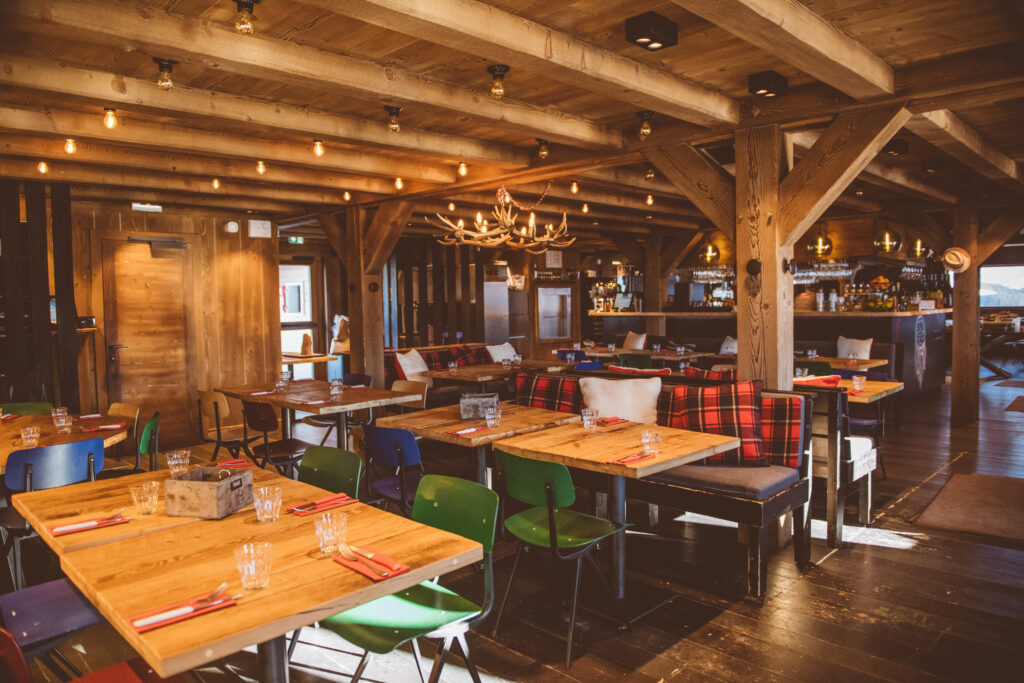 salle de restauration - Alpette Megève